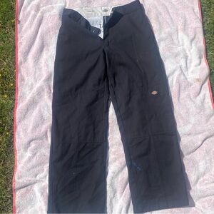 navy blue loose fit dickies